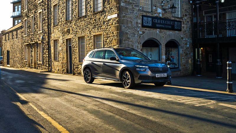 Skoda Kamiq in grey