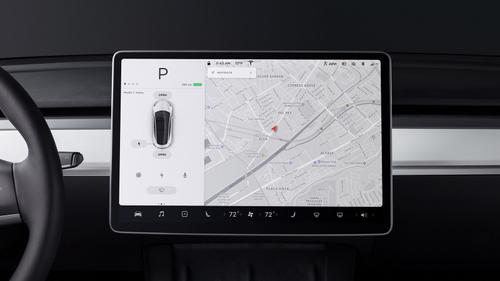 Tesla Model Y review infotainment system