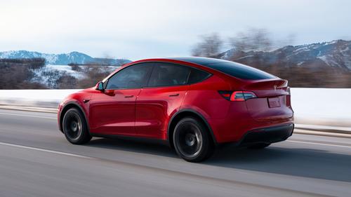 Tesla Model Y review rear three quarter