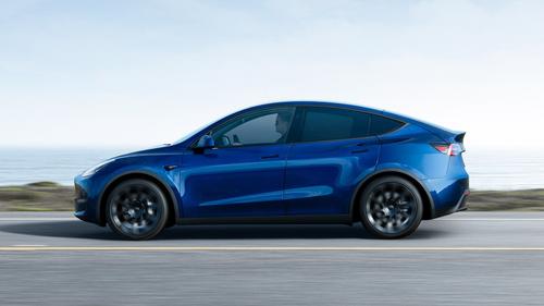 Tesla Model Y review side