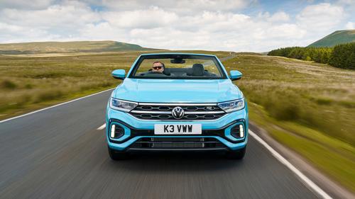Volkswagen T-Roc Cabriolet review front