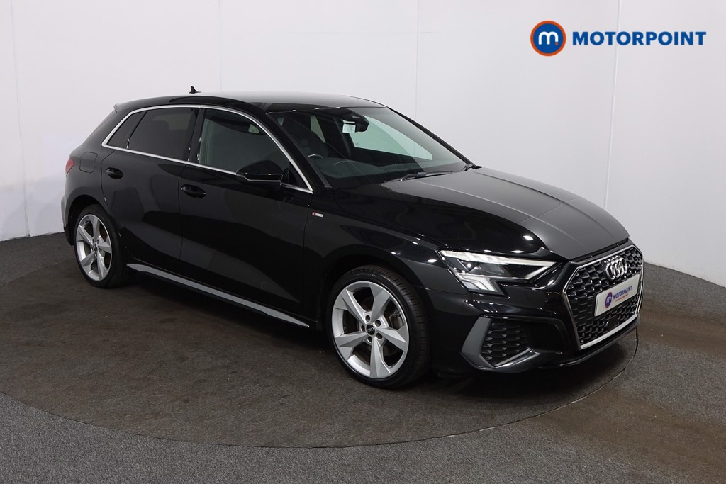 Audi A3 S Line Automatic Petrol Plug-In Hybrid Hatchback - Stock Number (1563096) - Drivers side front corner