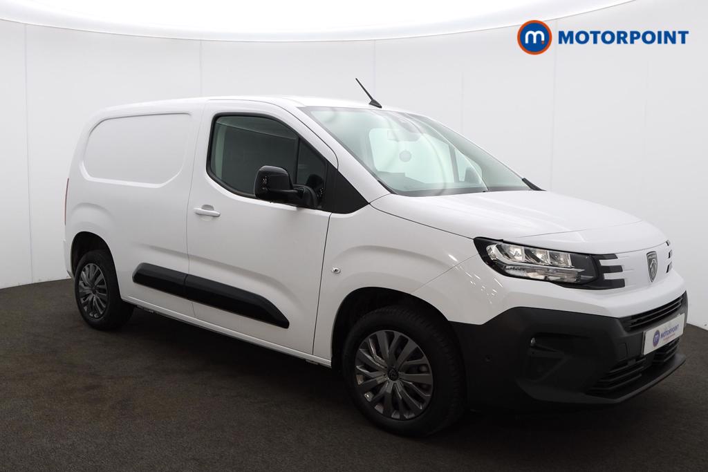 Peugeot Partner Asphalt Automatic Diesel Panel Van - Stock Number (1557696) - Drivers side front corner
