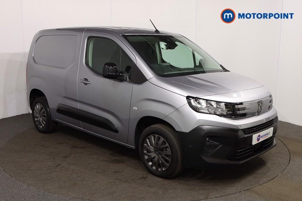Peugeot Partner Asphalt Automatic Diesel Panel Van - Stock Number (1557663) - Drivers side front corner