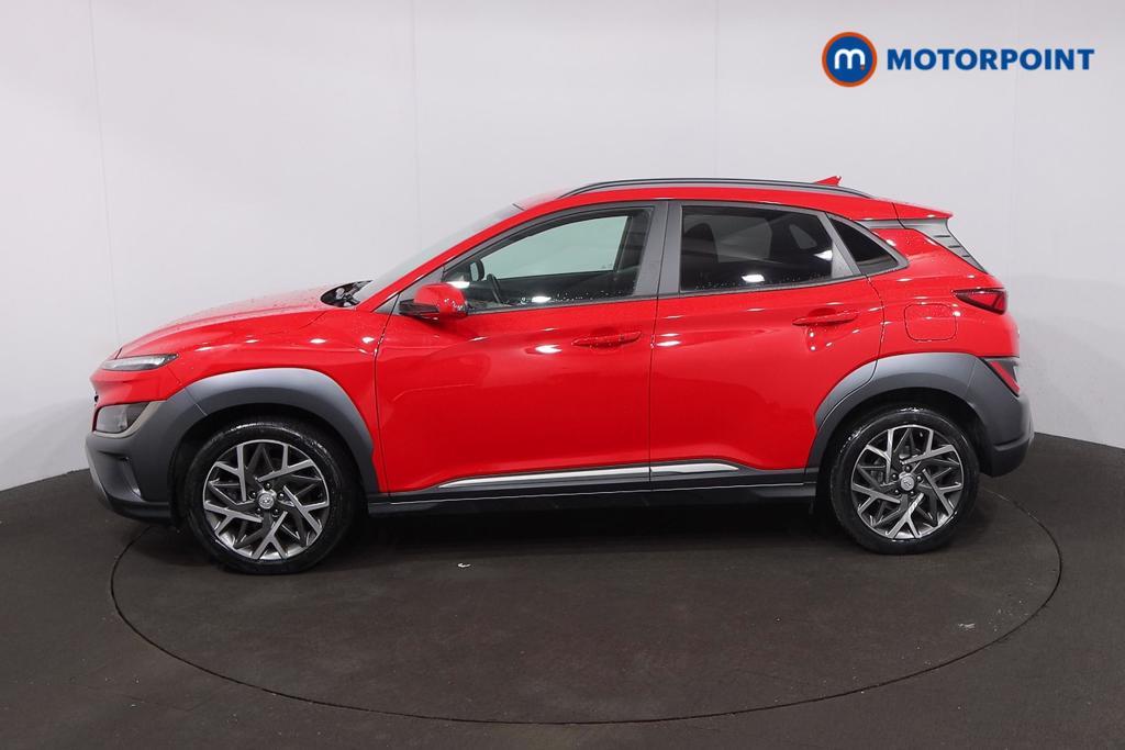 Hyundai Kona Premium Automatic Petrol-Electric Hybrid SUV - Stock Number (1583508) - Passenger side