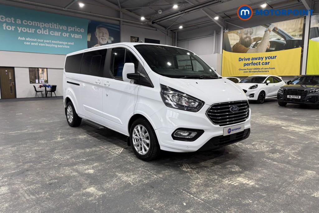 Ford Tourneo Custom Titanium Manual Diesel Standard Roof Minibus - Stock Number (1603412) - Drivers side front corner