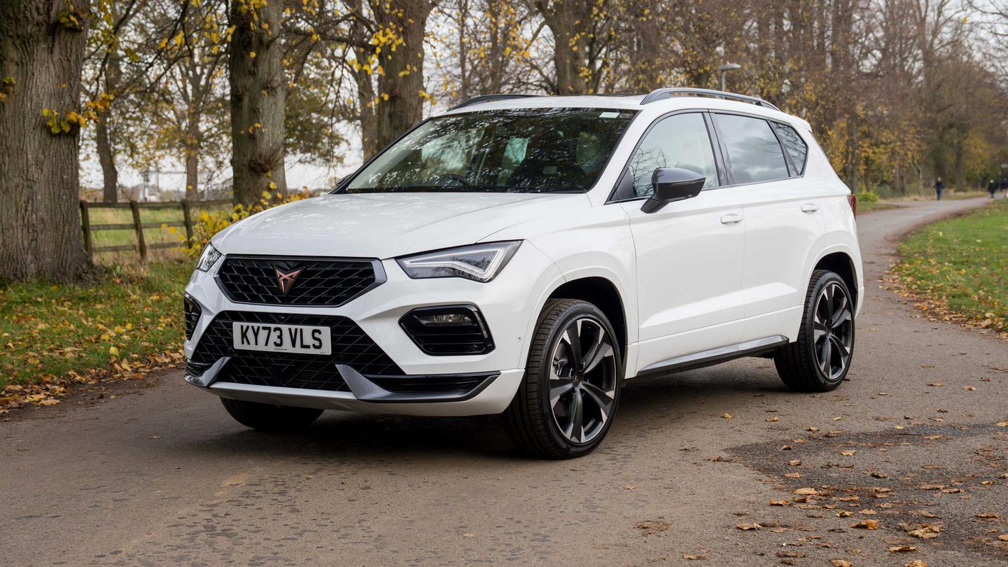 Cupra Ateca front/side view