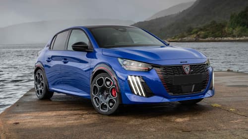 Peugeot E-208 GTi front view
