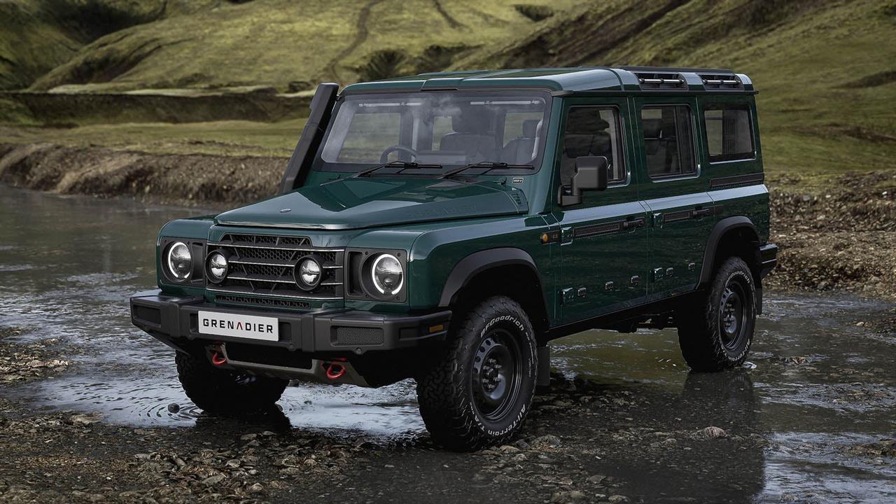Ineos Grenadier in green