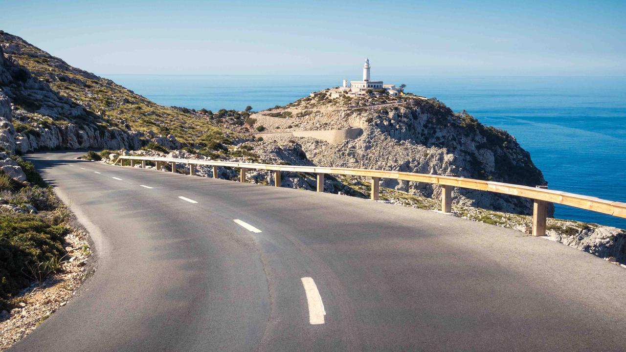 Winding road to the Cap Formentor, Mallorca