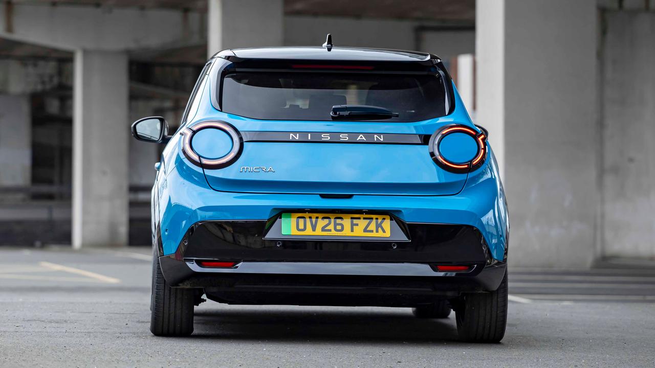 Nissan Micra EV rear view