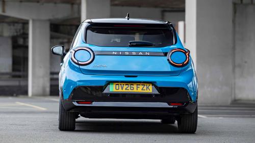 Nissan Micra EV rear view