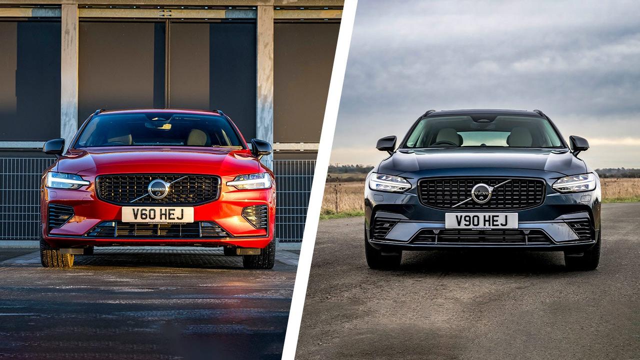 Volvo V60 vs V90 – front