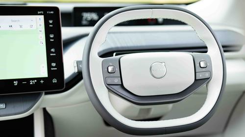Volvo EX60 steering wheel