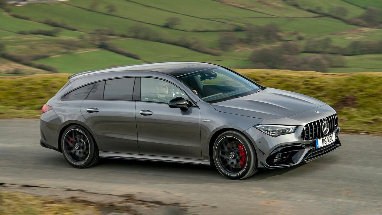 Mercedes CLA 45 S AMG in grey