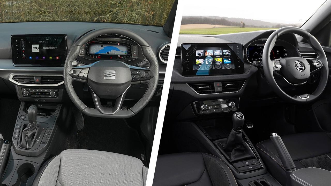 SEAT Arona vs Skoda Kamiq interior