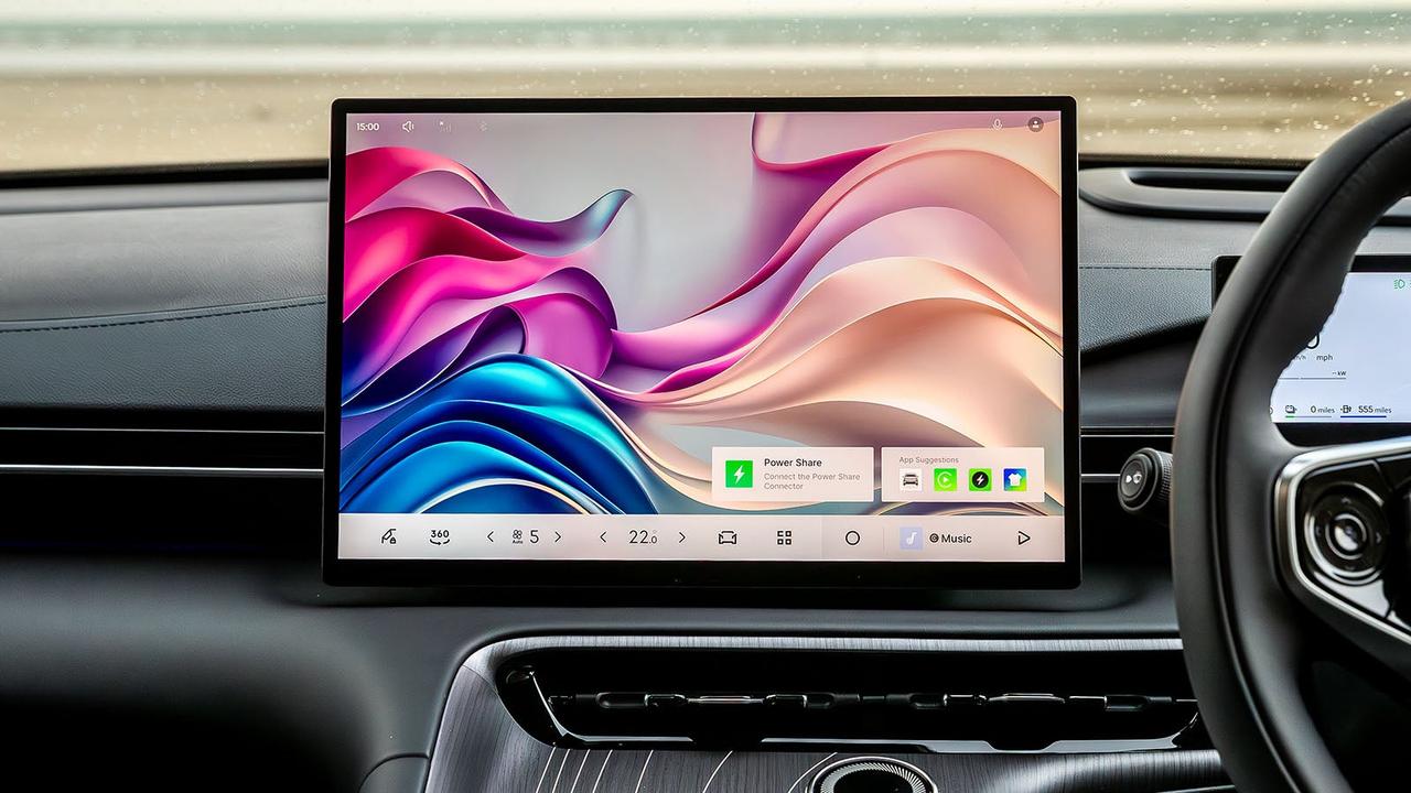 Geely Starray EM-i review – infotainment system