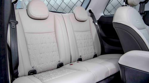 Fiat 500e rear seats