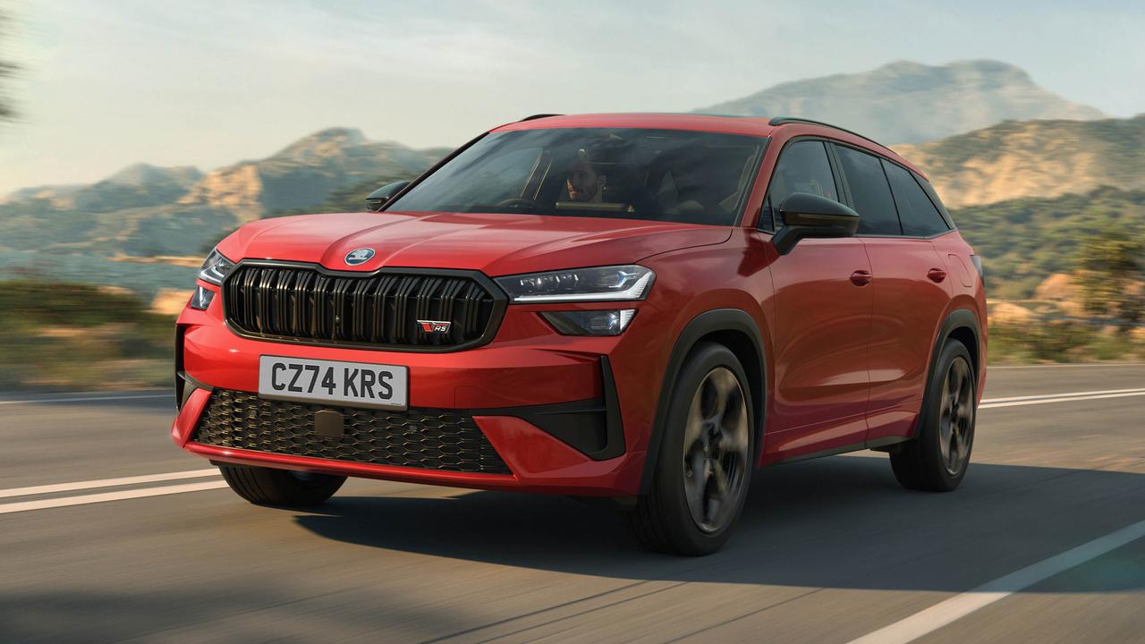 Skoda Kodiaq vRS driving