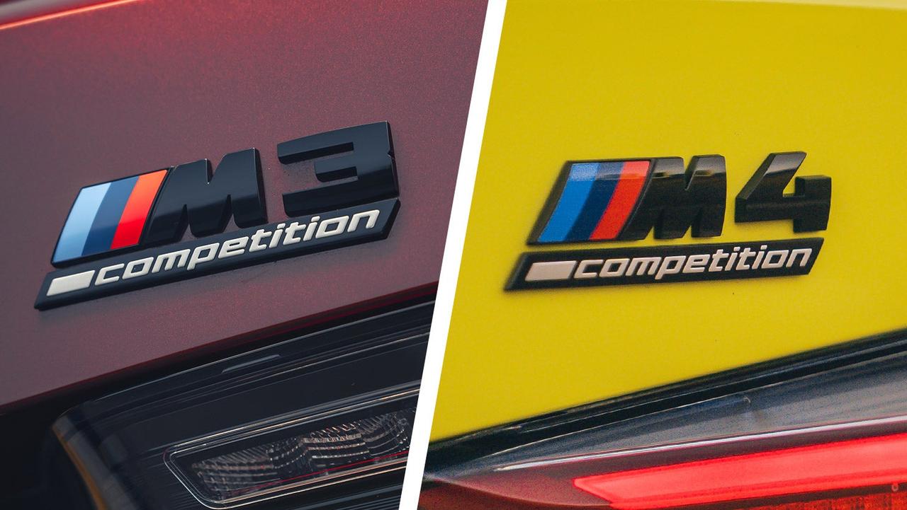 BMW M3 vs M4 – badge detail