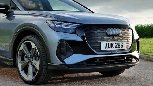 Audi Q4 front end detail