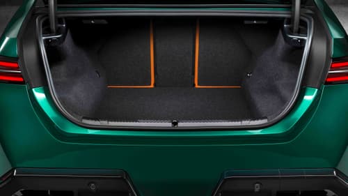 BMW M5 saloon boot