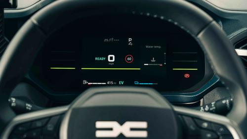Dacia Duster digital dials