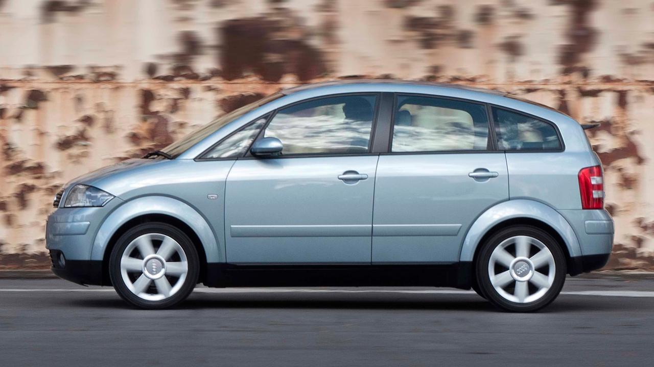 2004 Audi A2 side driving