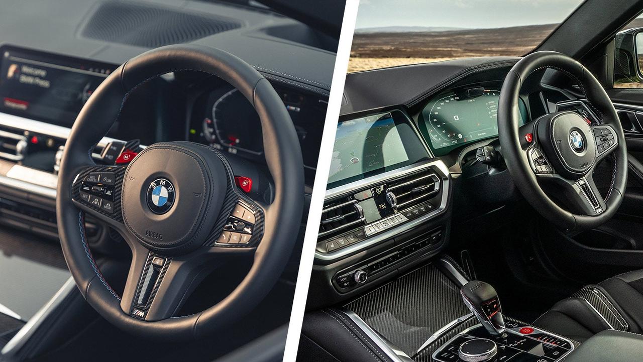 BMW M3 vs M4 – interior