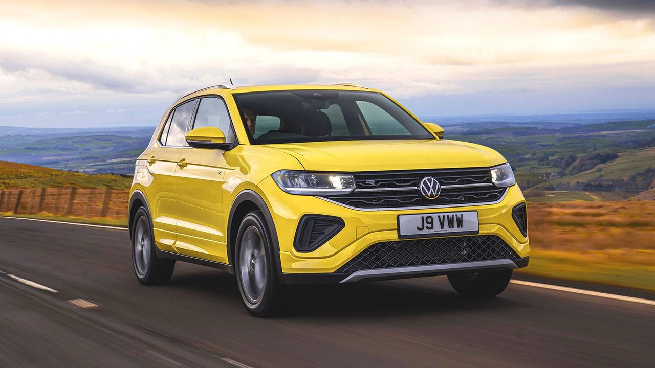Volkswagen T-Cross in yellow