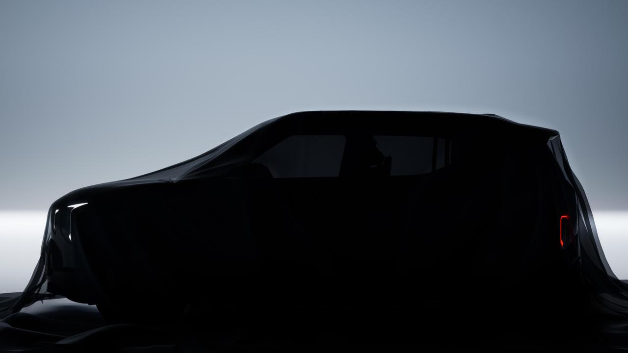 Kia EV2 teaser side view