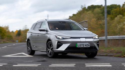 MG5 EV review – front