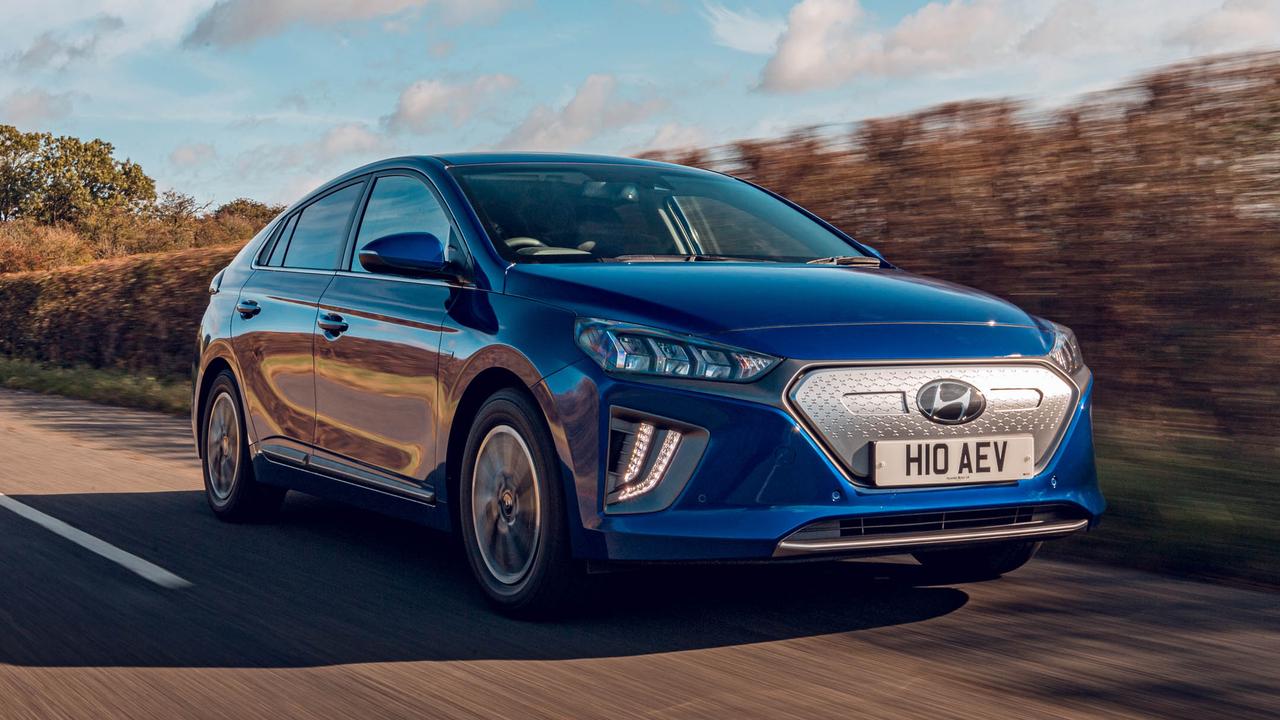 Hyundai Ioniq Electric driving