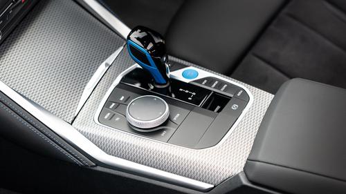 BMW i4 review centre console detail