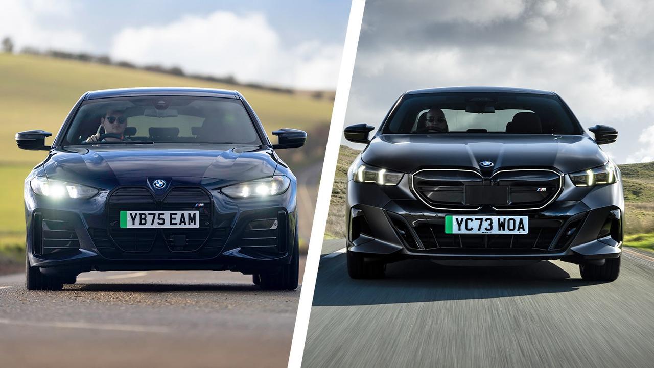 BMW i4 vs i5 front