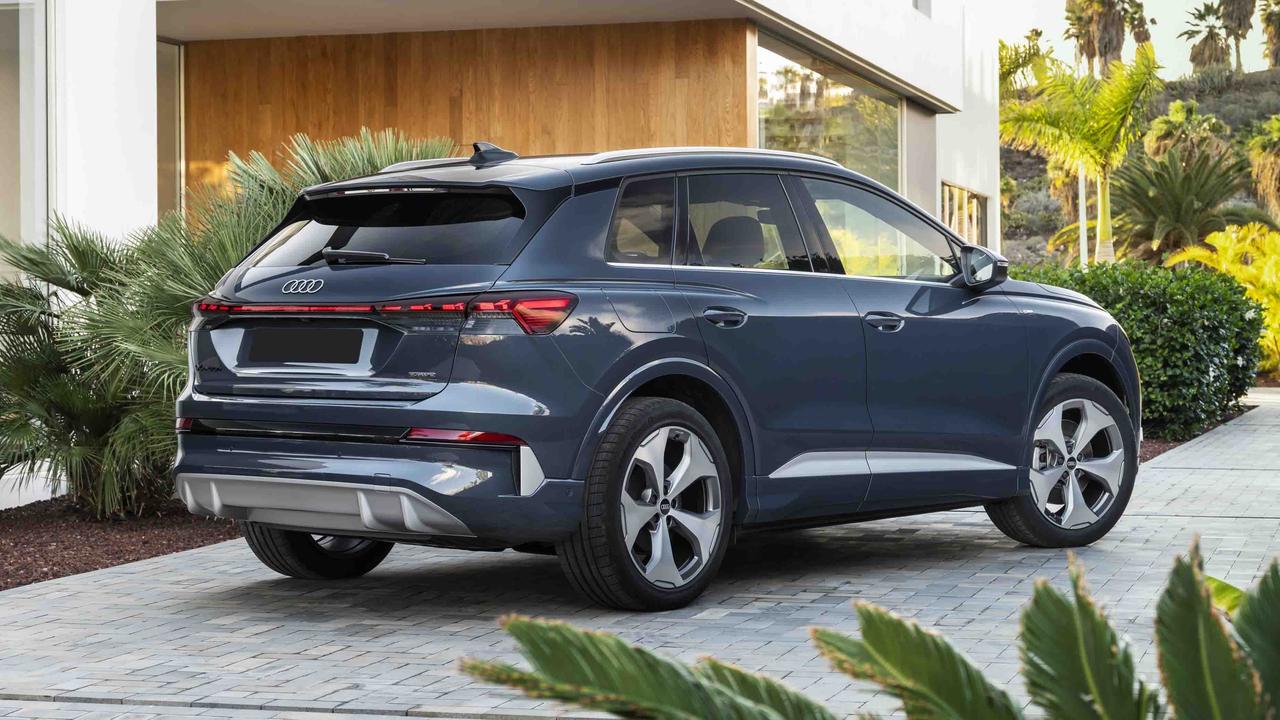 Audi Q4 facelift rear