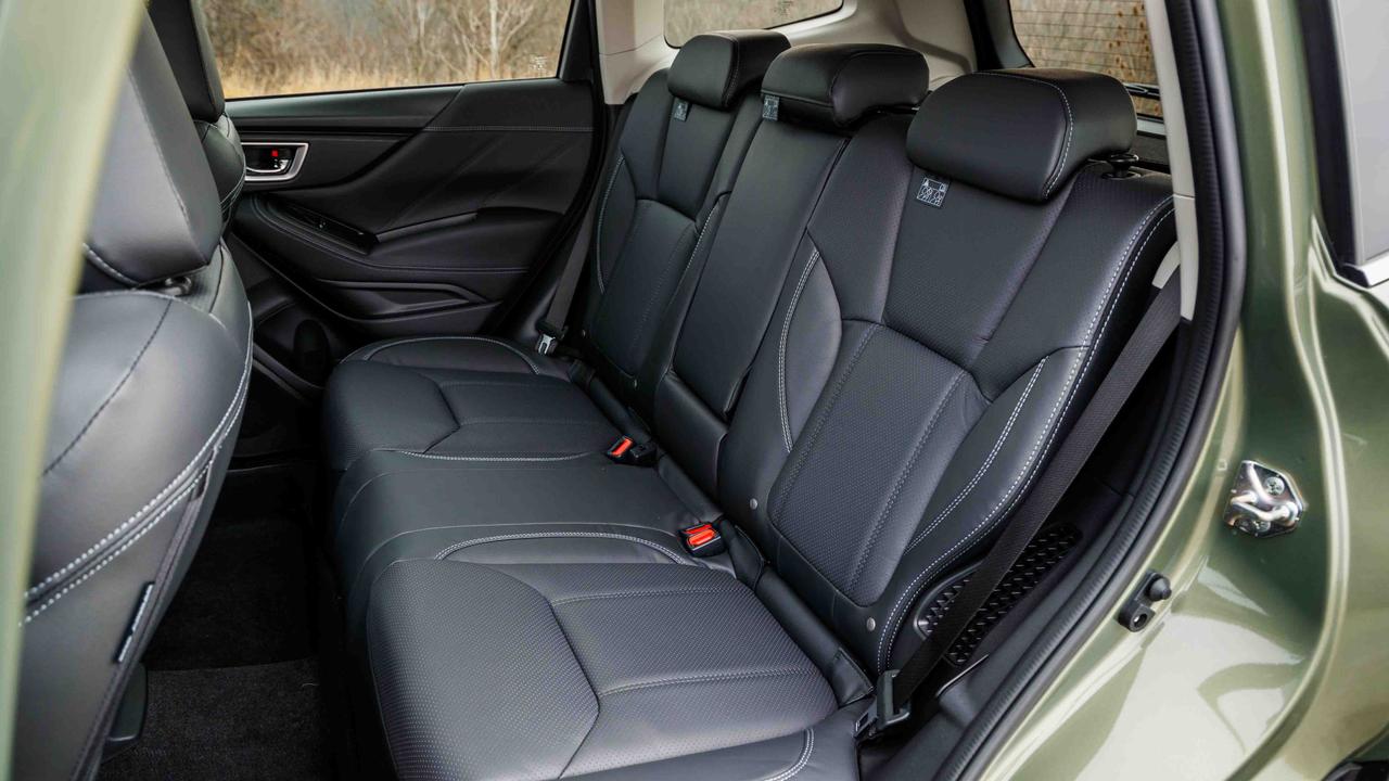 Subaru Forester rear seats