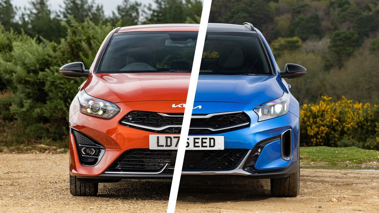Kia Ceed vs XCeed front