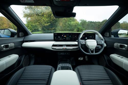 Kia EV4 interior dashboard shot