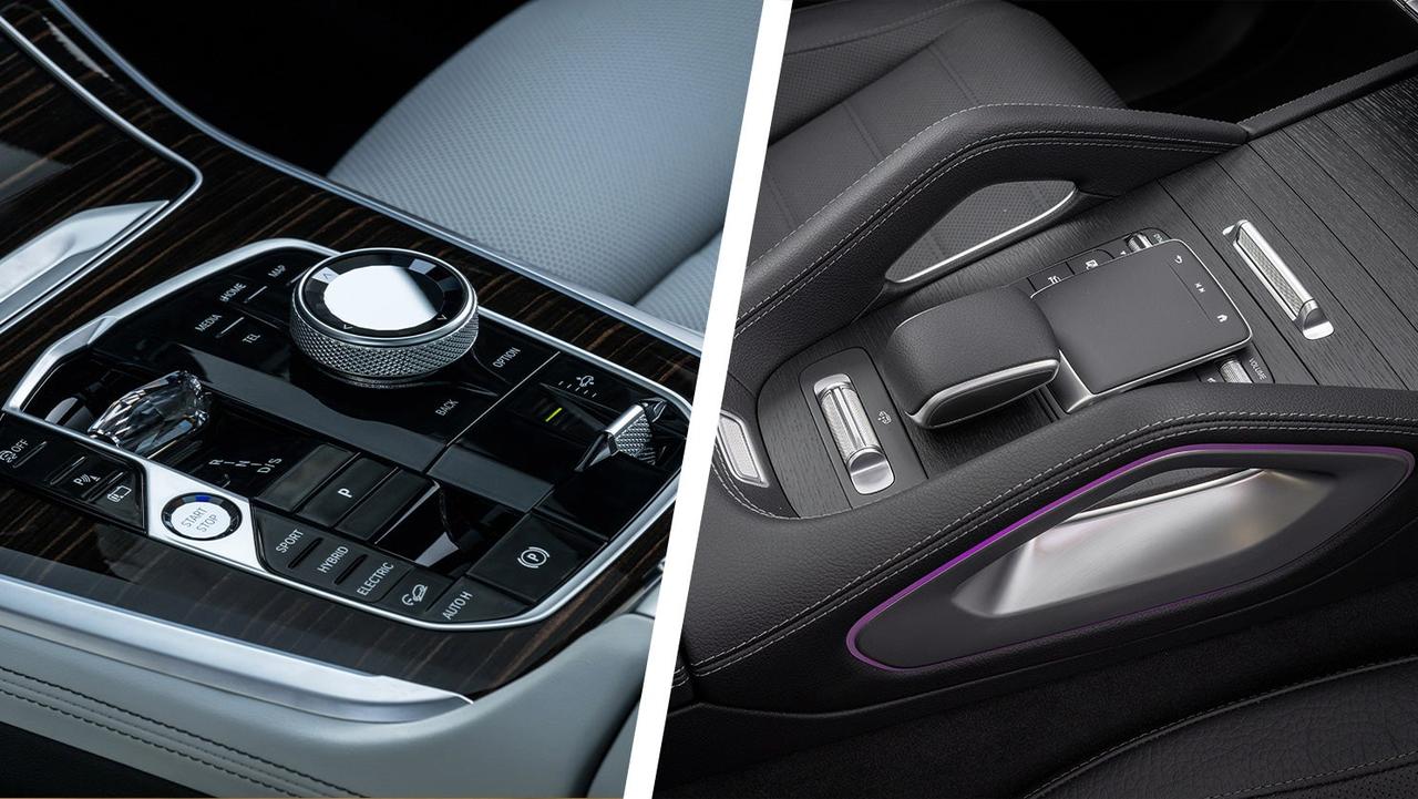BMW X5 vs Mercedes GLE centre console