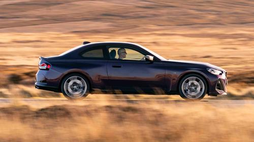 BMW M240i driving side view