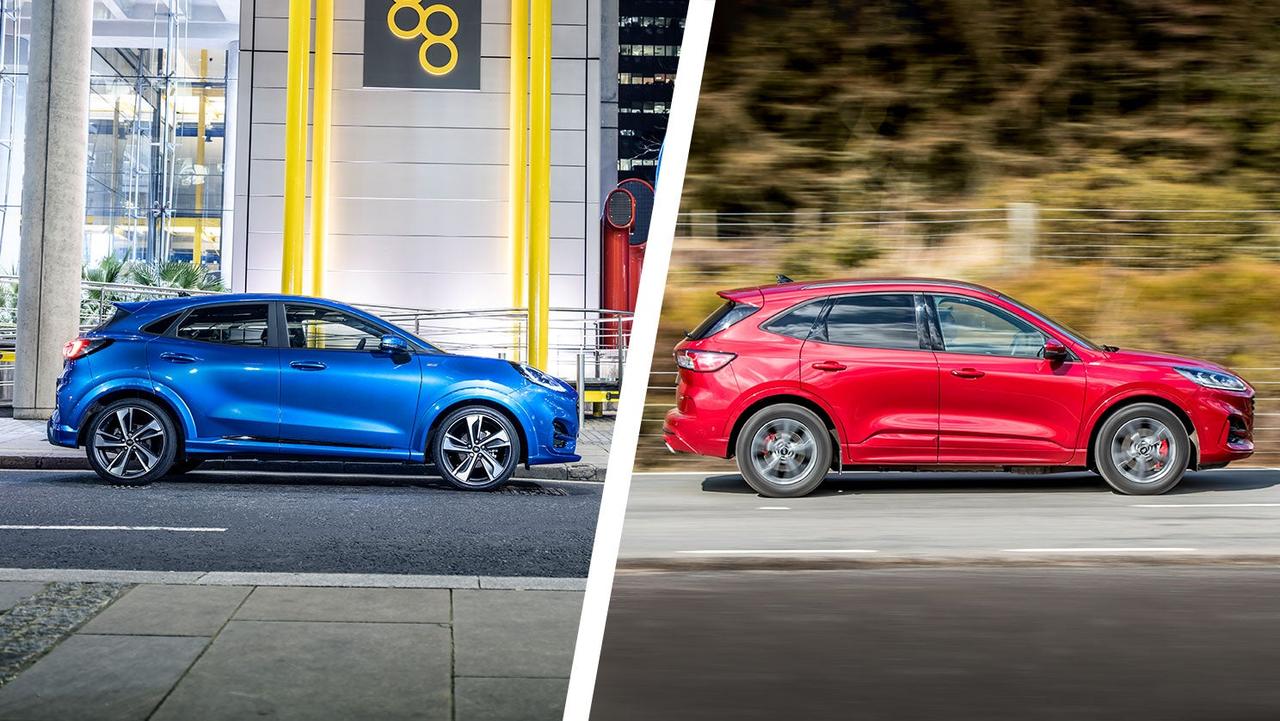 Ford Puma vs Ford Kuga side