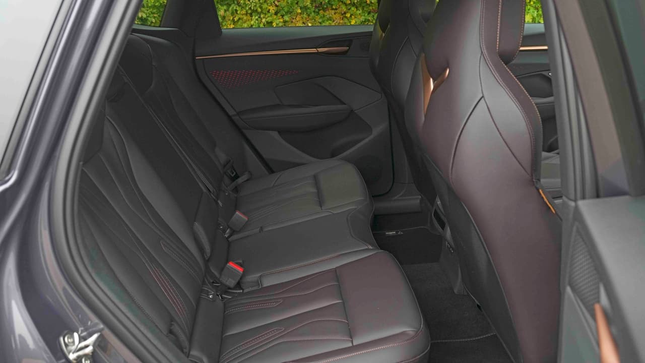Cupra Terramar rear seats