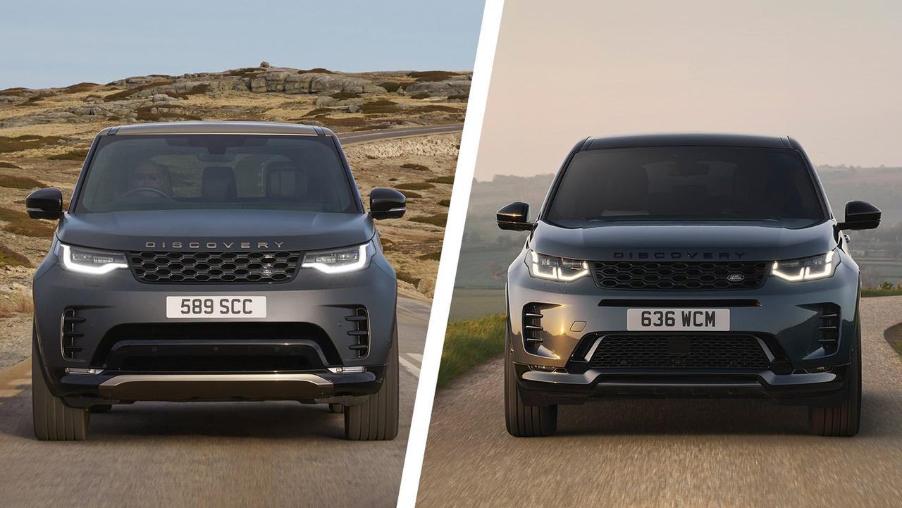 Land Rover Discovery vs Discovery Sport – front