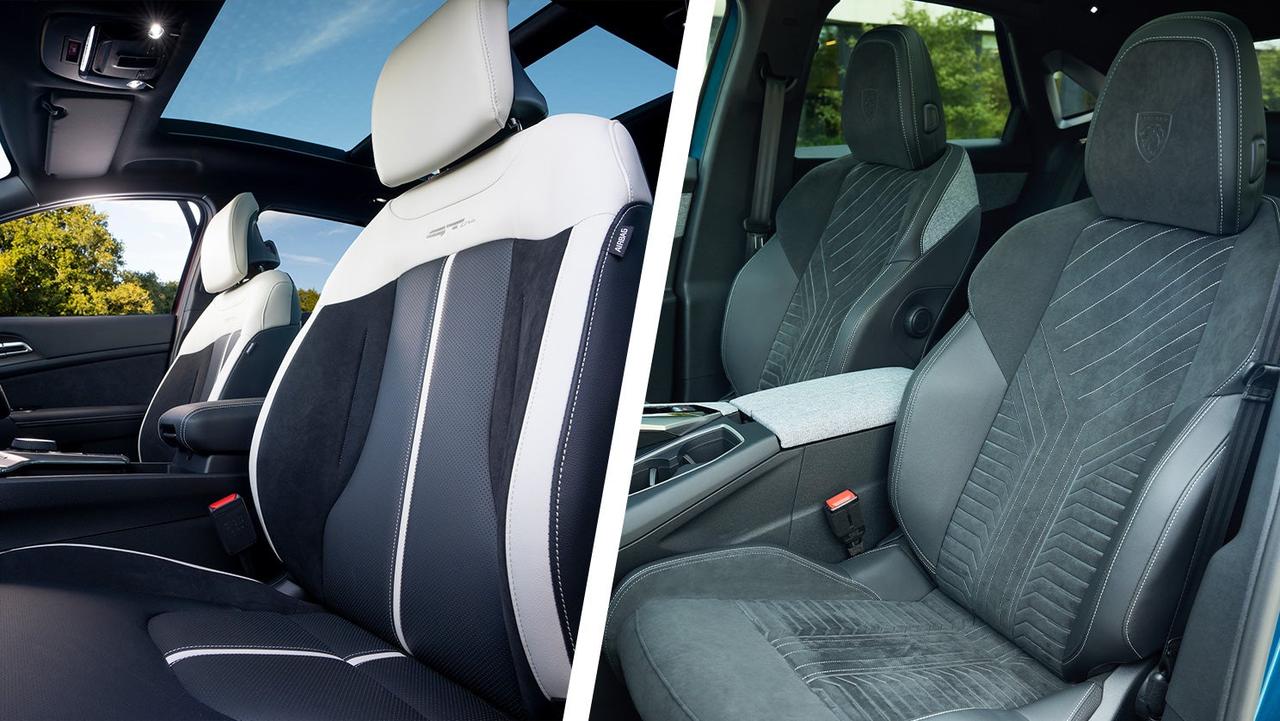 Kia Sportage vs Peugeot 3008 seats