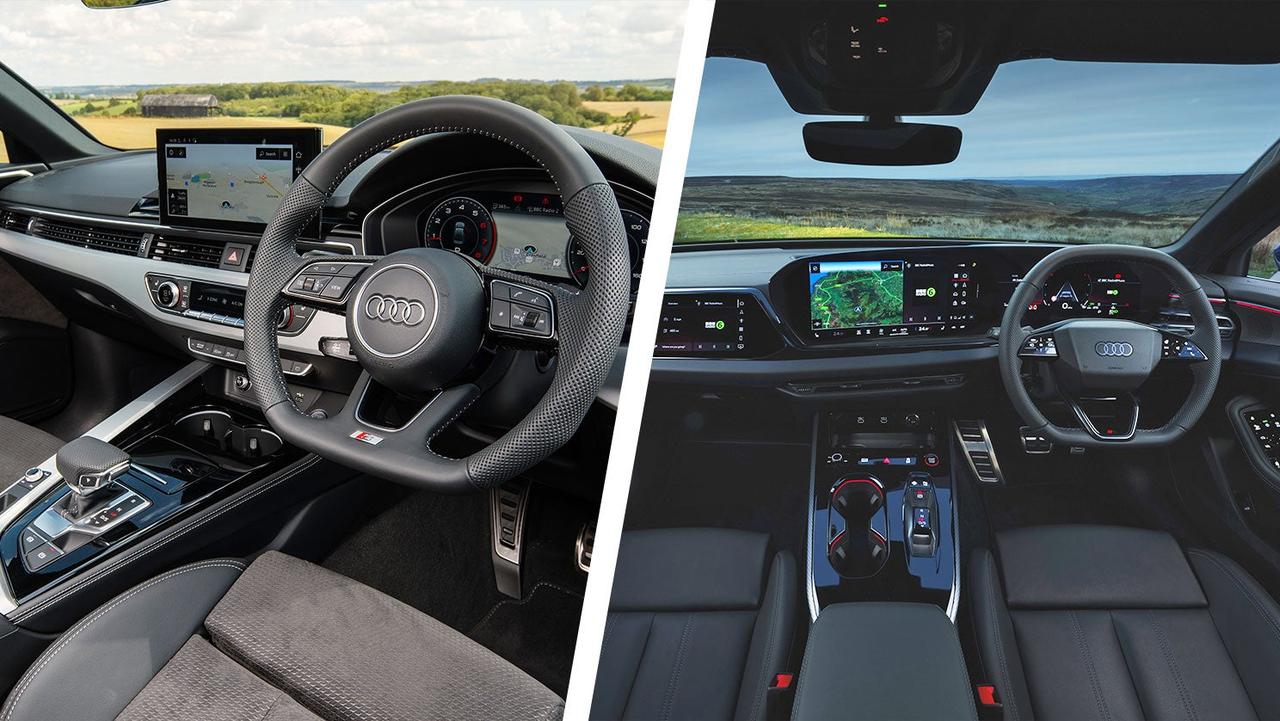 Audi A4 vs A5 interior