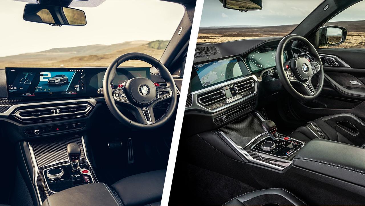 BMW M2 vs M4 interior