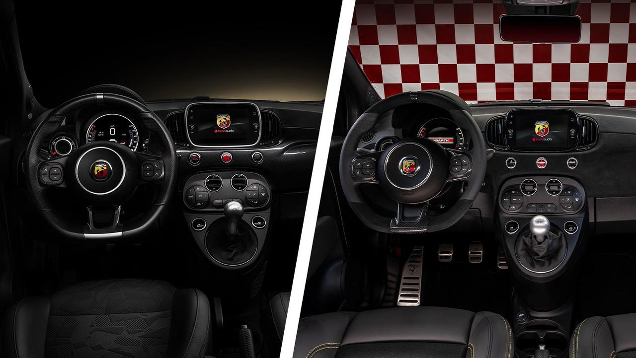 Abarth 595 vs 695 – interior