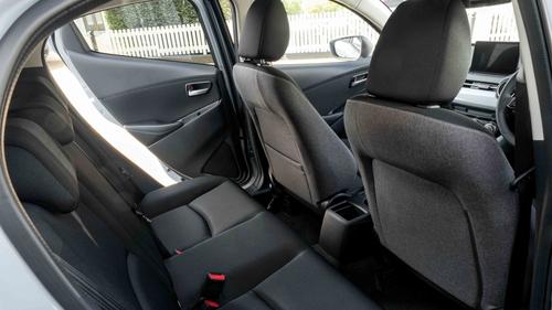 Mazda 2 rear seats
