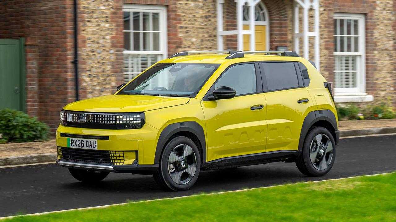 Fiat Grande Panda in yellow